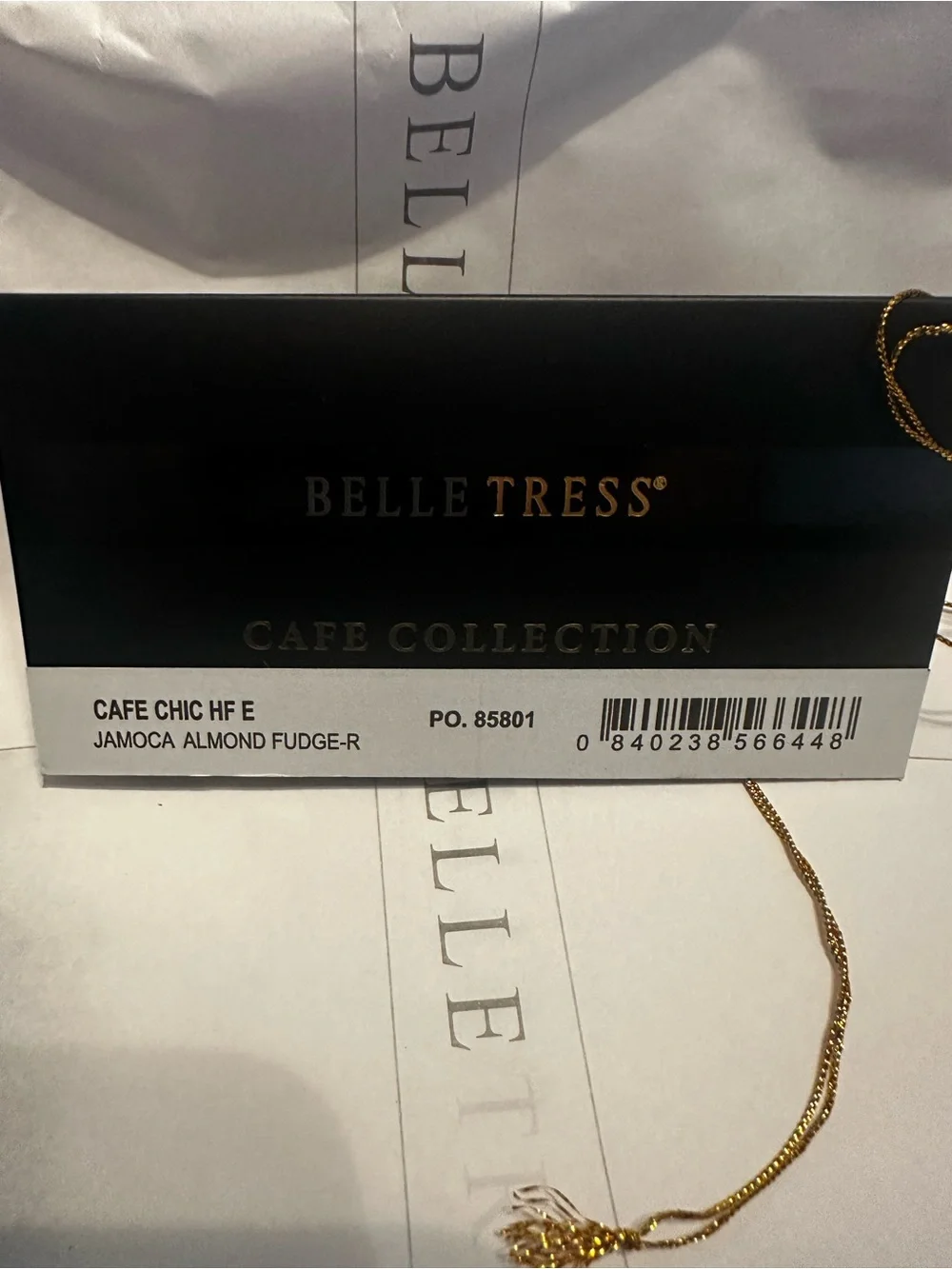 Belle Tress Cafe Chic E in Jamocha Almond Fudge